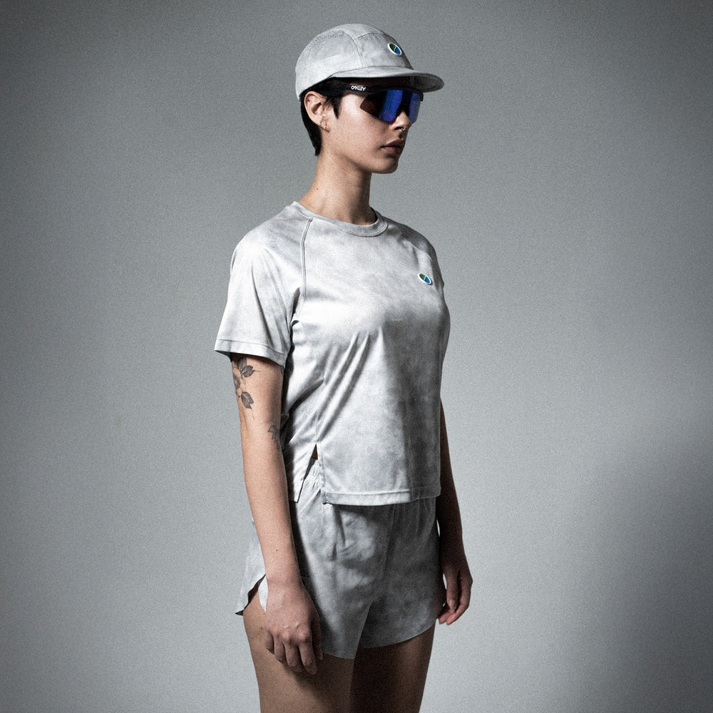 Core WMNS Running Tee V3 - Grey Tie-Dye