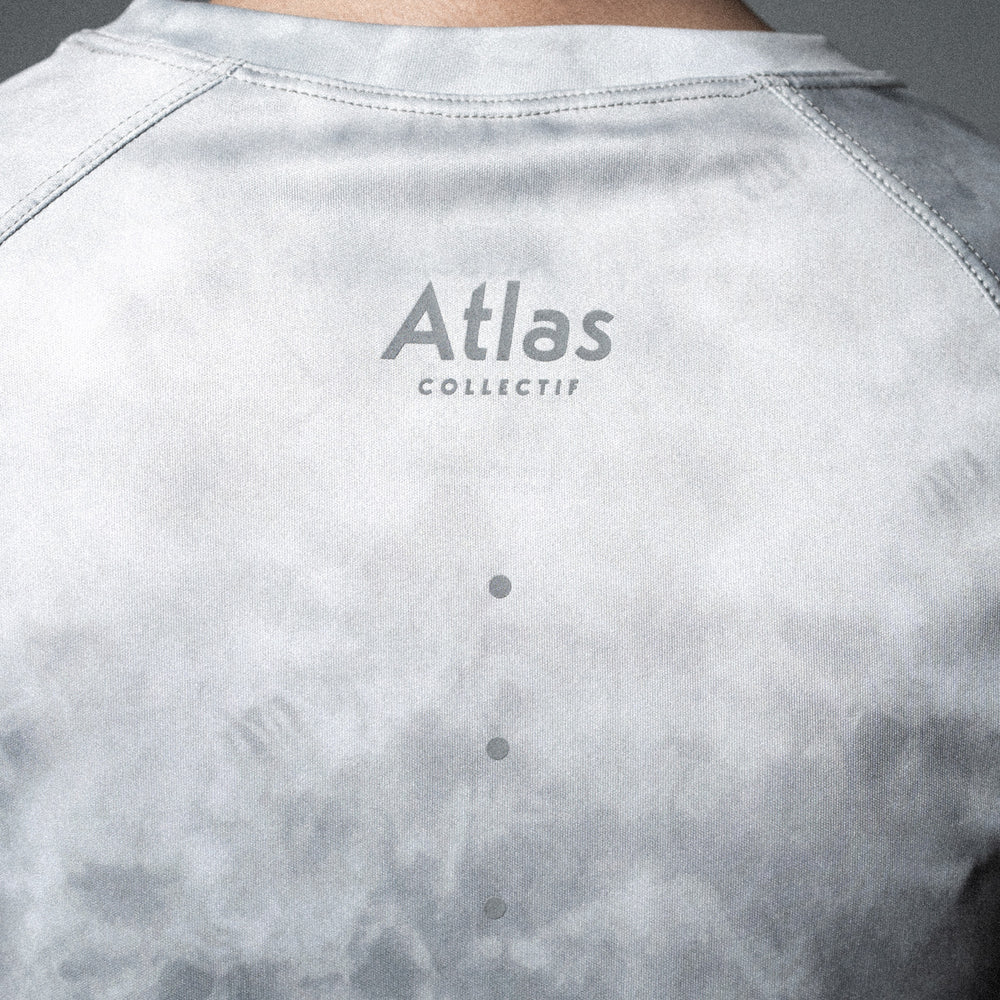 Core WMNS Running Tee V3 - Grey Tie-Dye