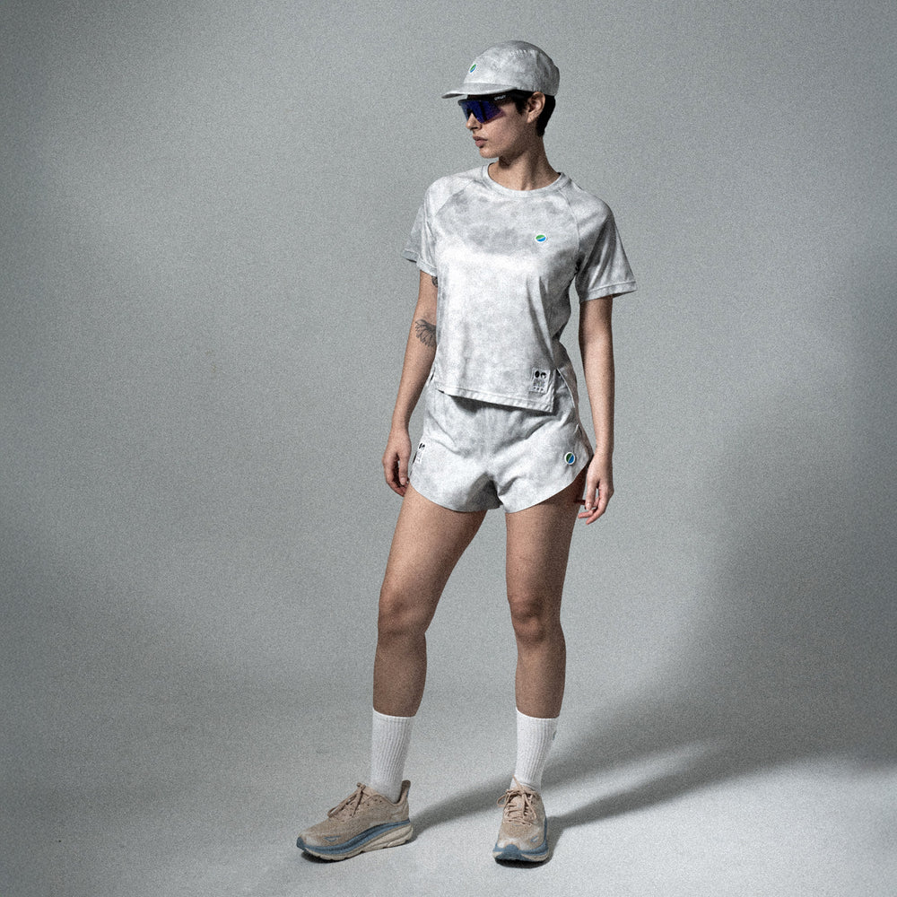 Core WMNS Running Tee V3 - Grey Tie-Dye