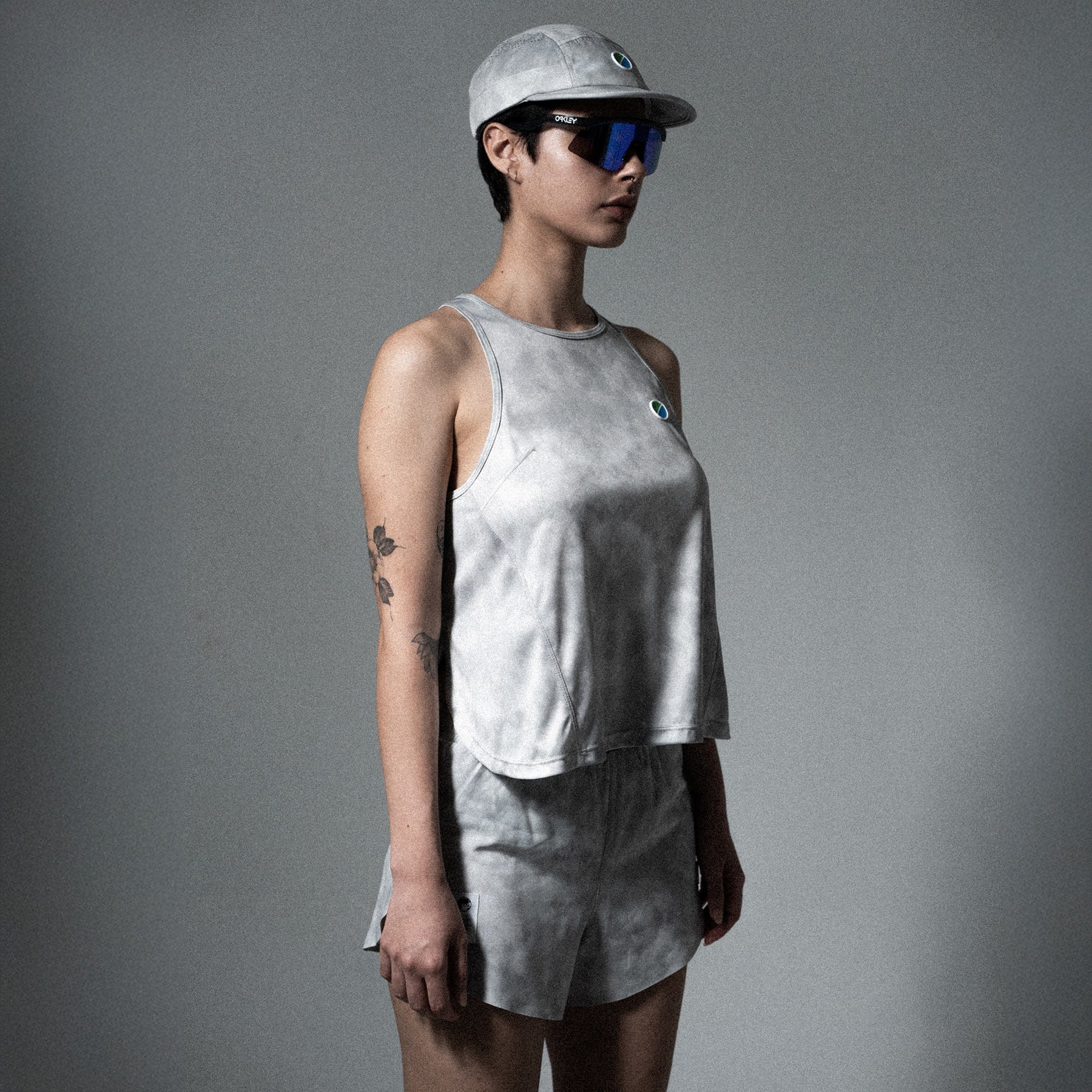 V3 Core WMNS Race Tank Grey Tie-Dye