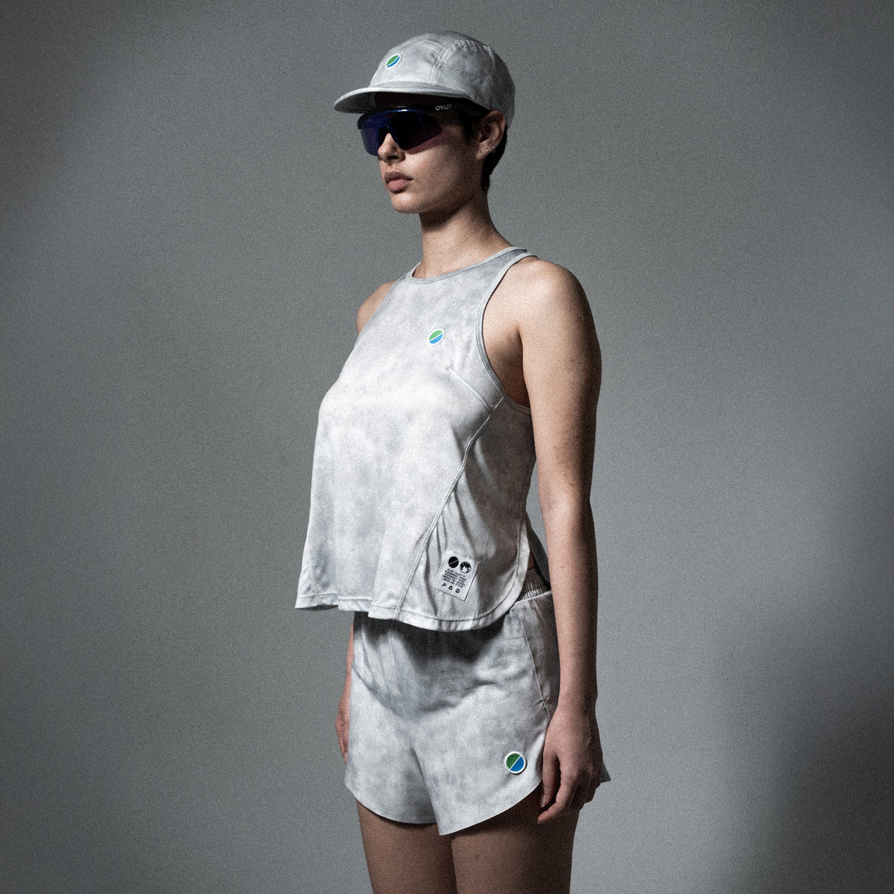 V3 Core WMNS Race Tank Grey Tie-Dye