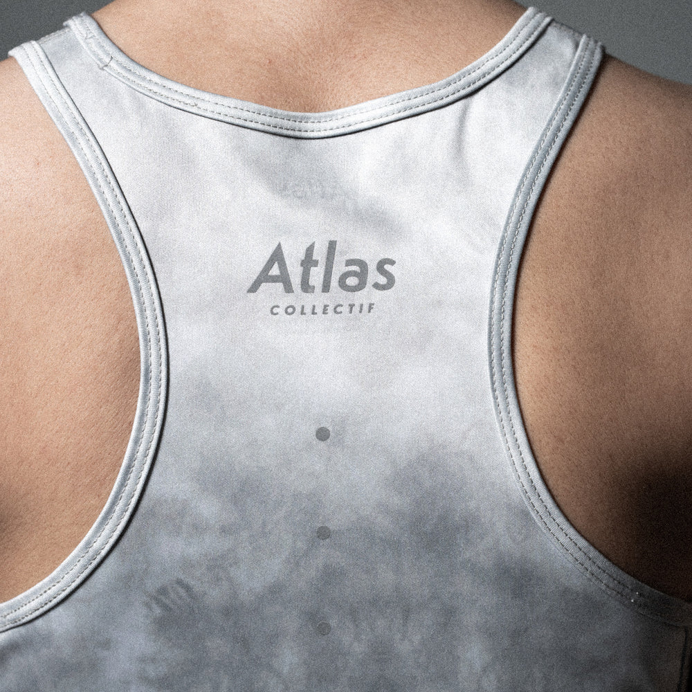 Core WMNS Running Tank V3 - Grey Tie-Dye