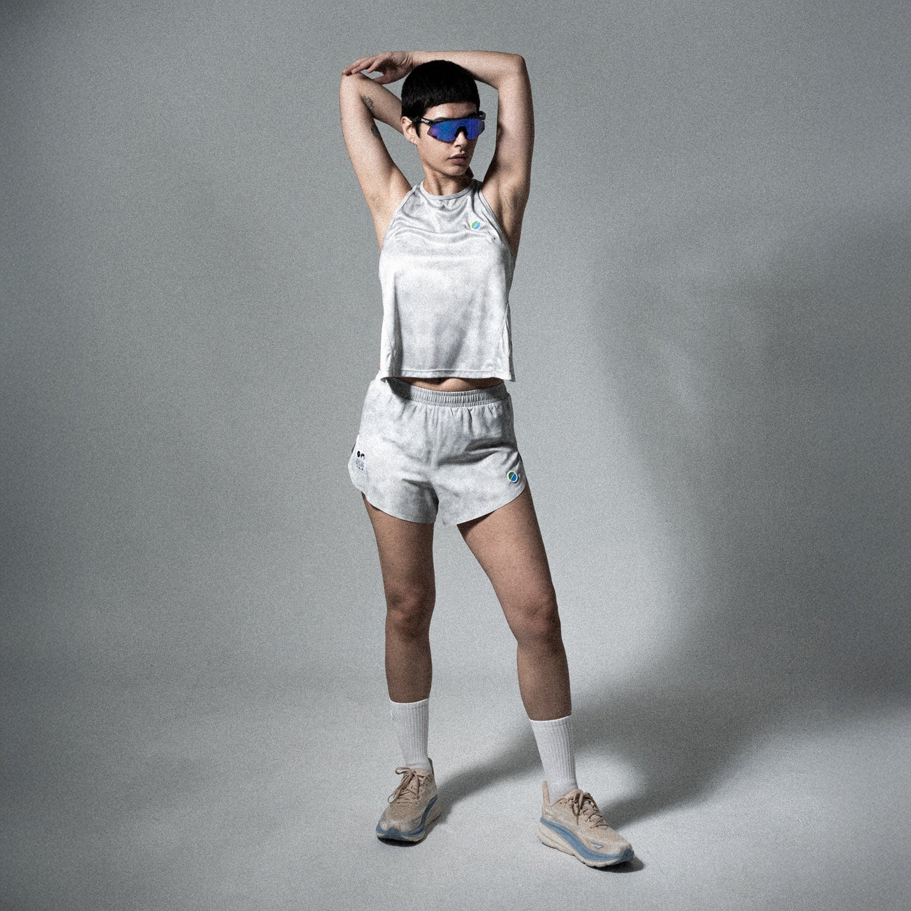 V3 Core WMNS Race Tank Grey Tie-Dye