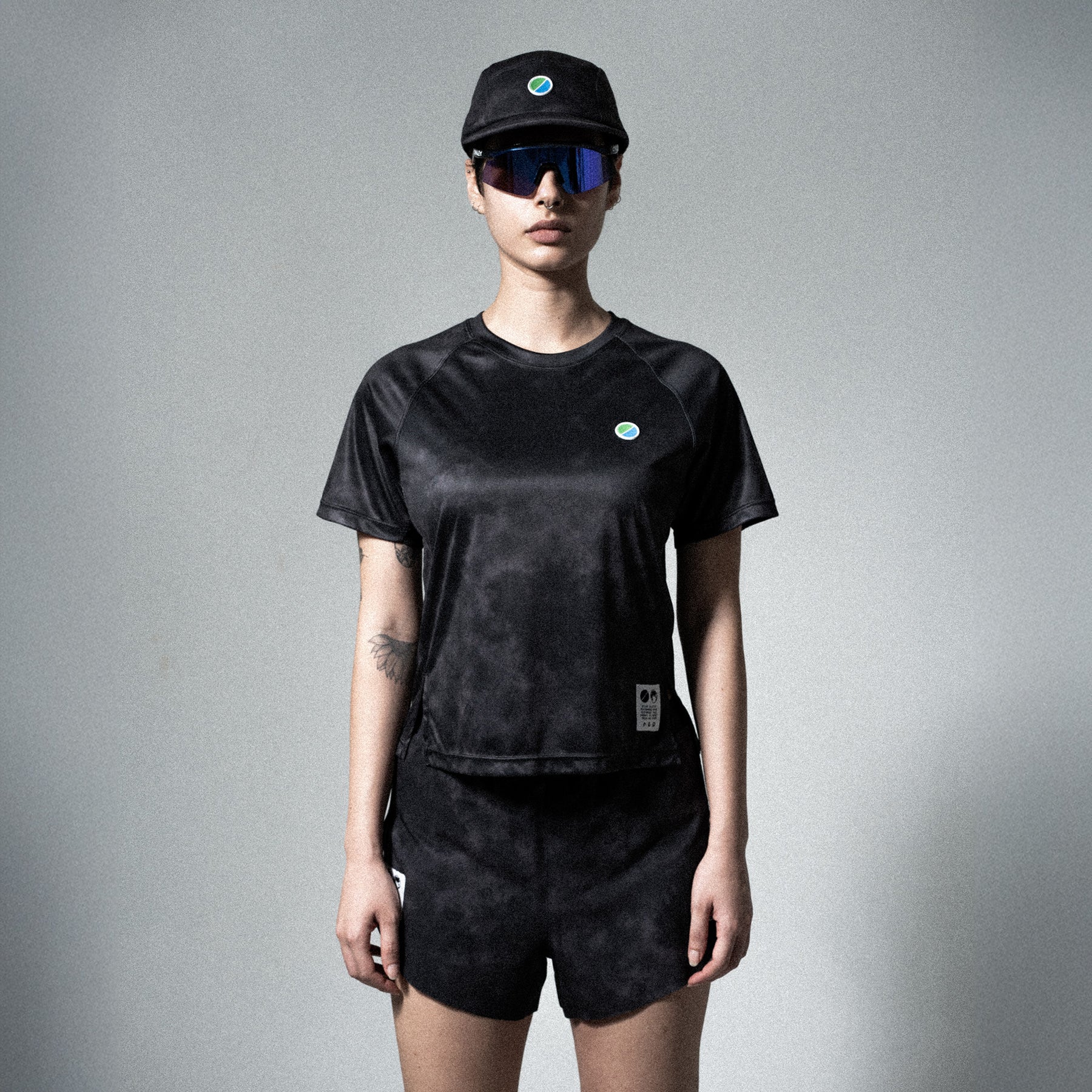 V3 Core WMNS T-Shirt Black Tie-Dye