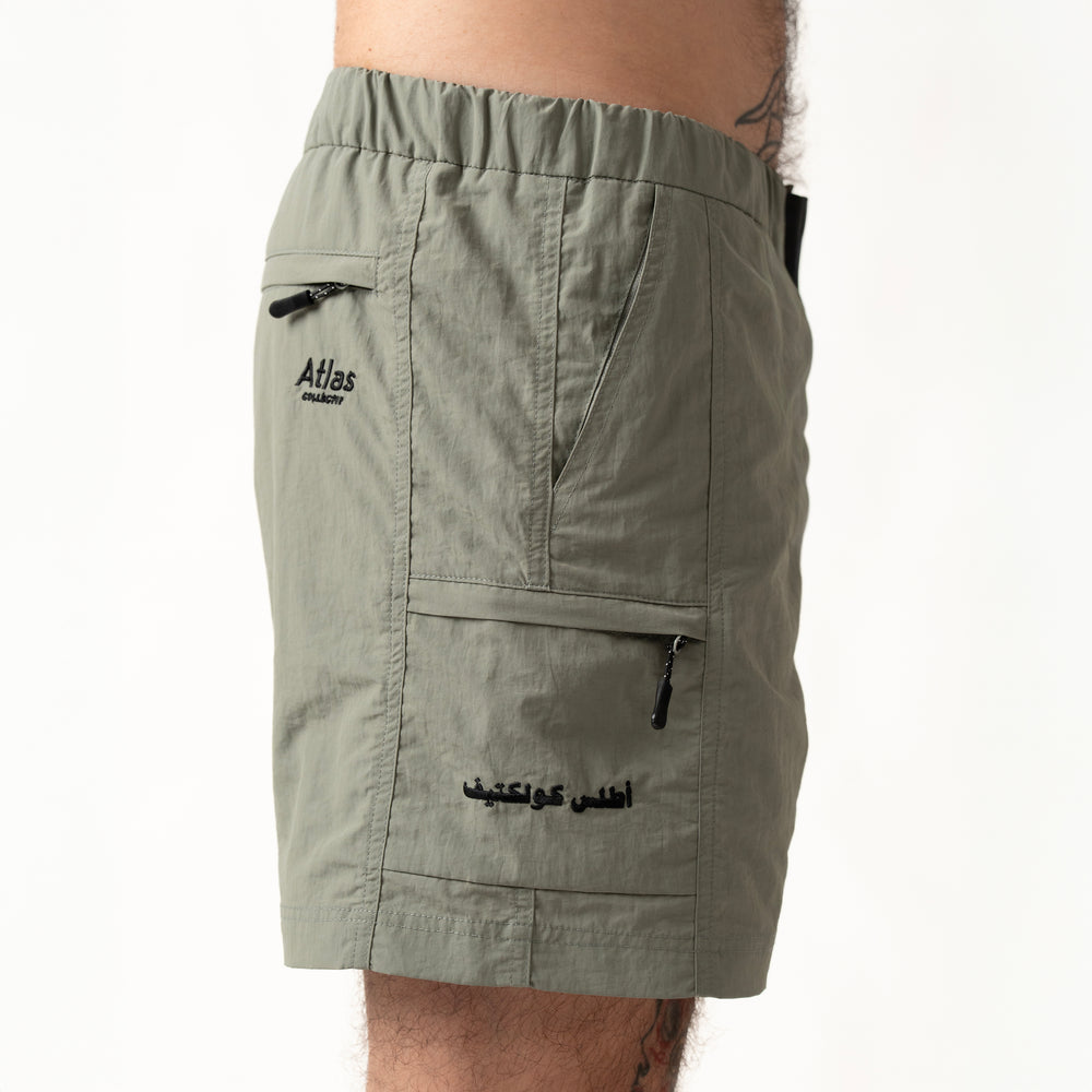 Wadi Utility Hiking Shorts - Sage Green