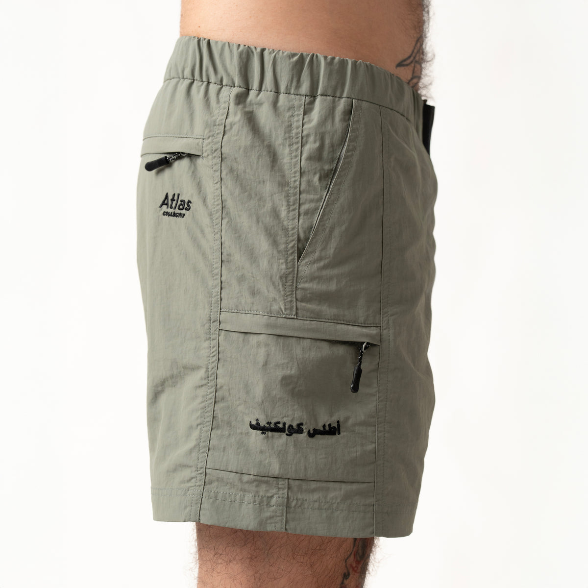 Recycled wrinkled nylon fabric: lightweight, durable, quick drying