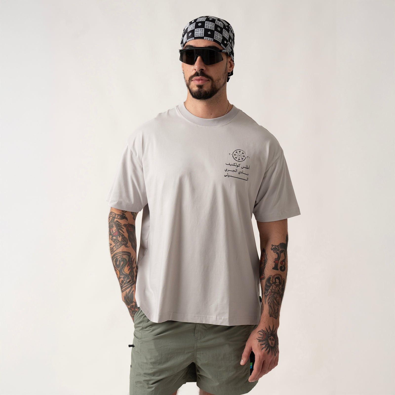 International Running Club T-Shirt Light Grey