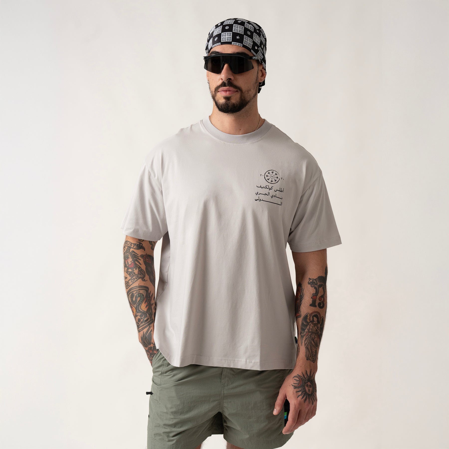 International Running Club T-Shirt Light Grey