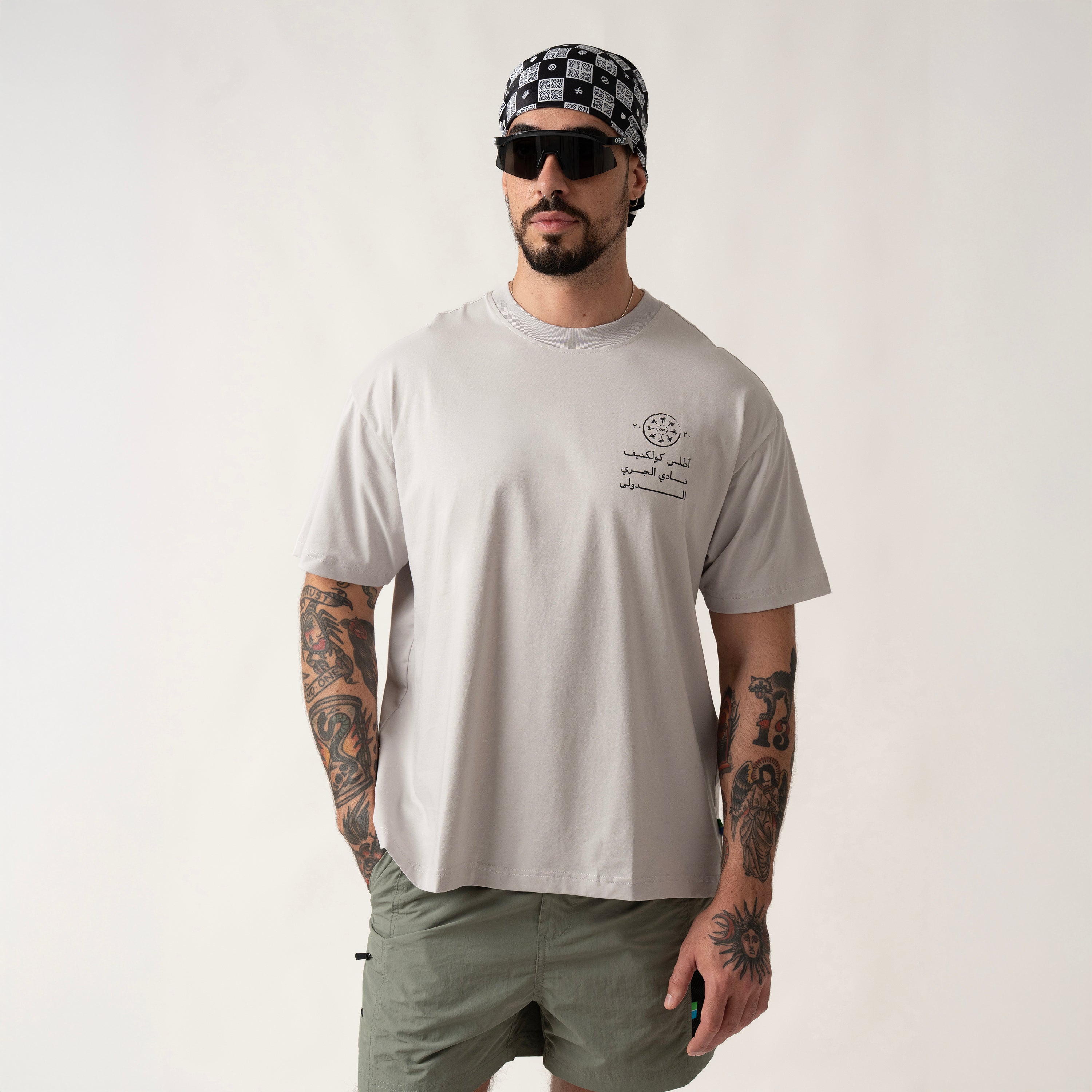 International Running Club T-Shirt Light Grey