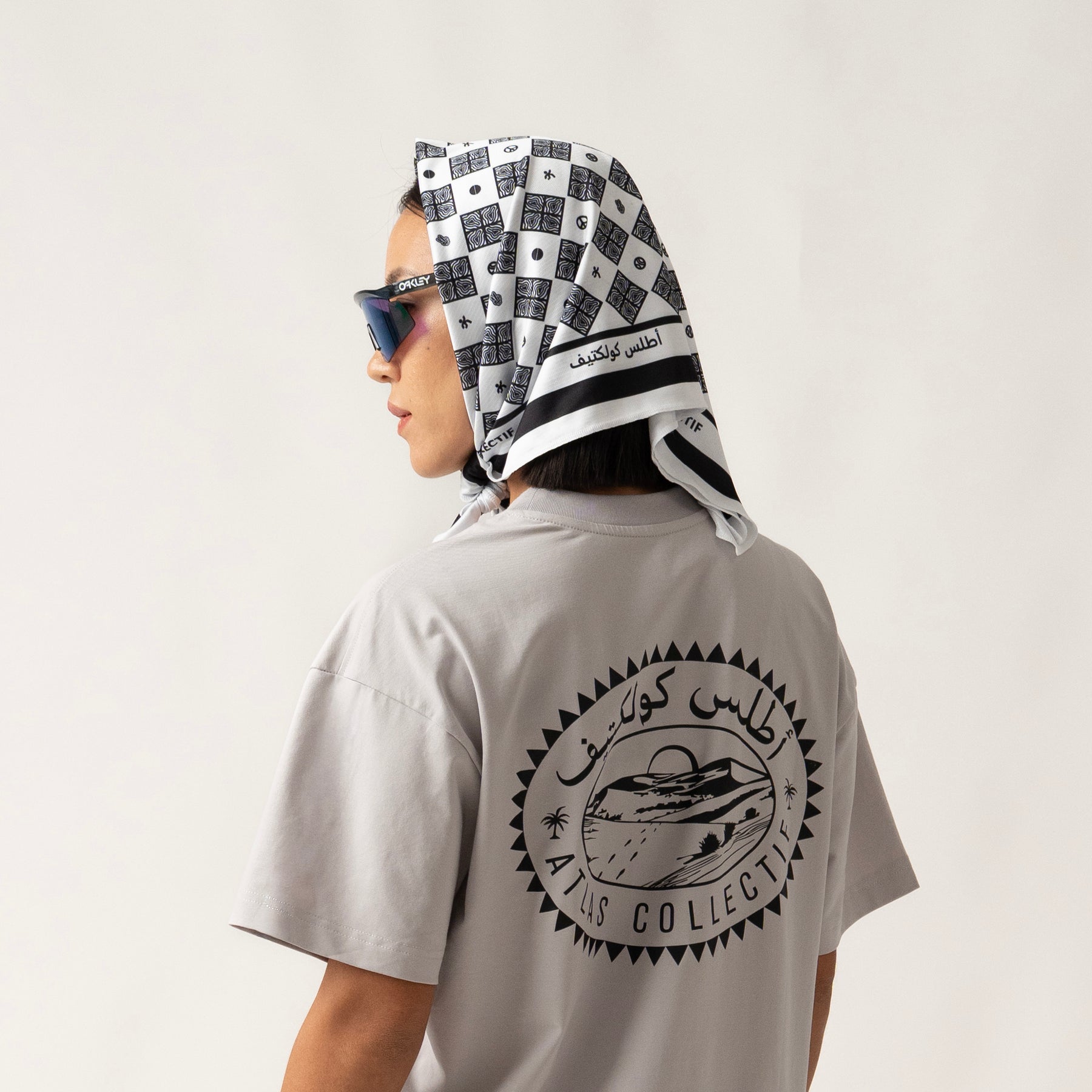Wadi Shemagh Running Bandana White
