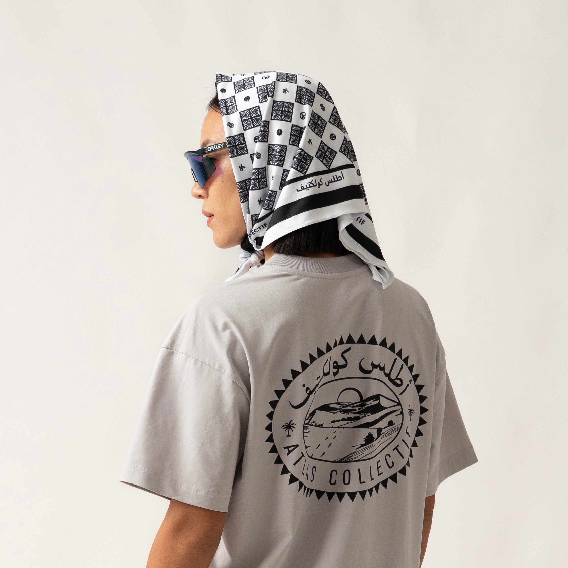 Wadi Shemagh Running Bandana White