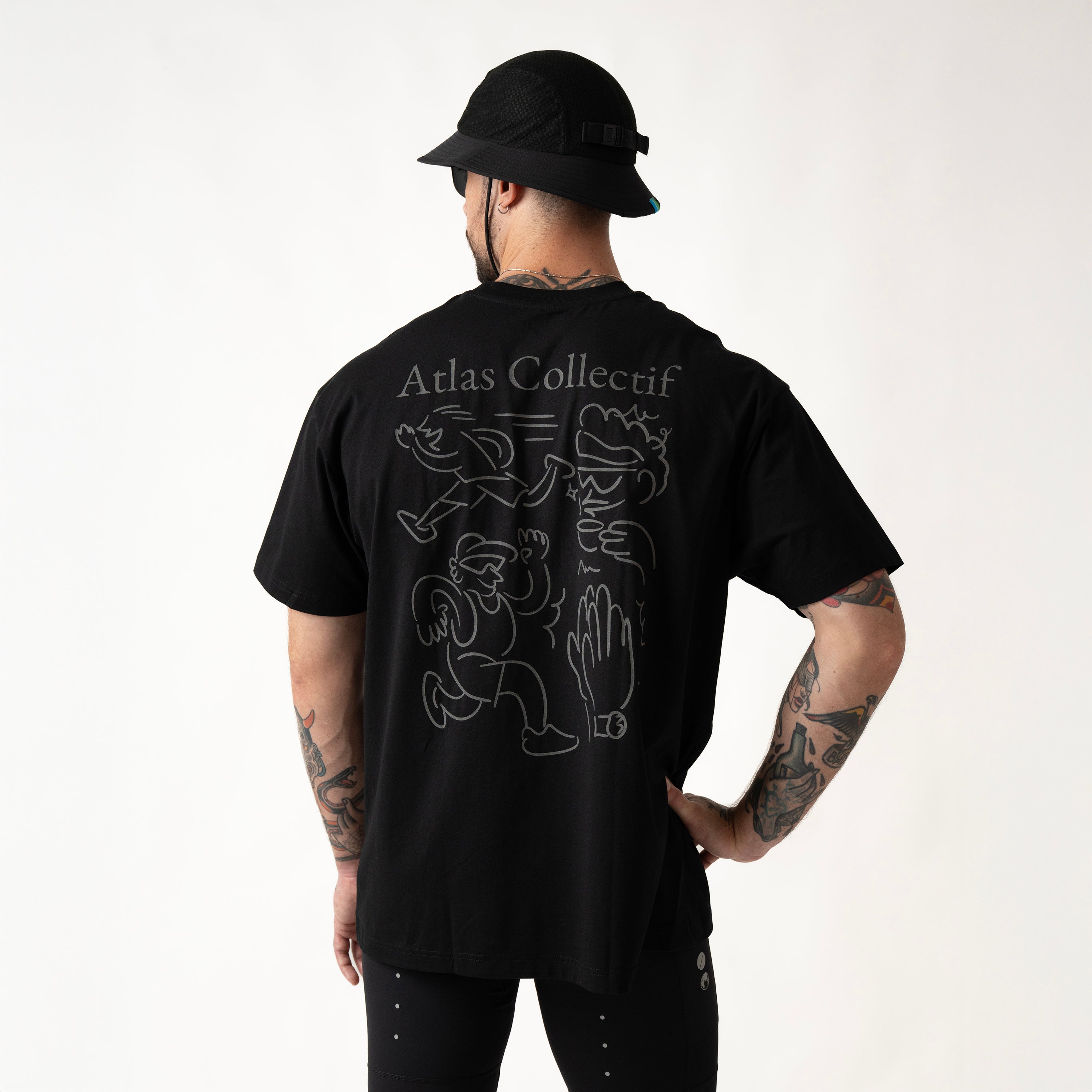 Art Of Running 3M Reflective Organic Tee