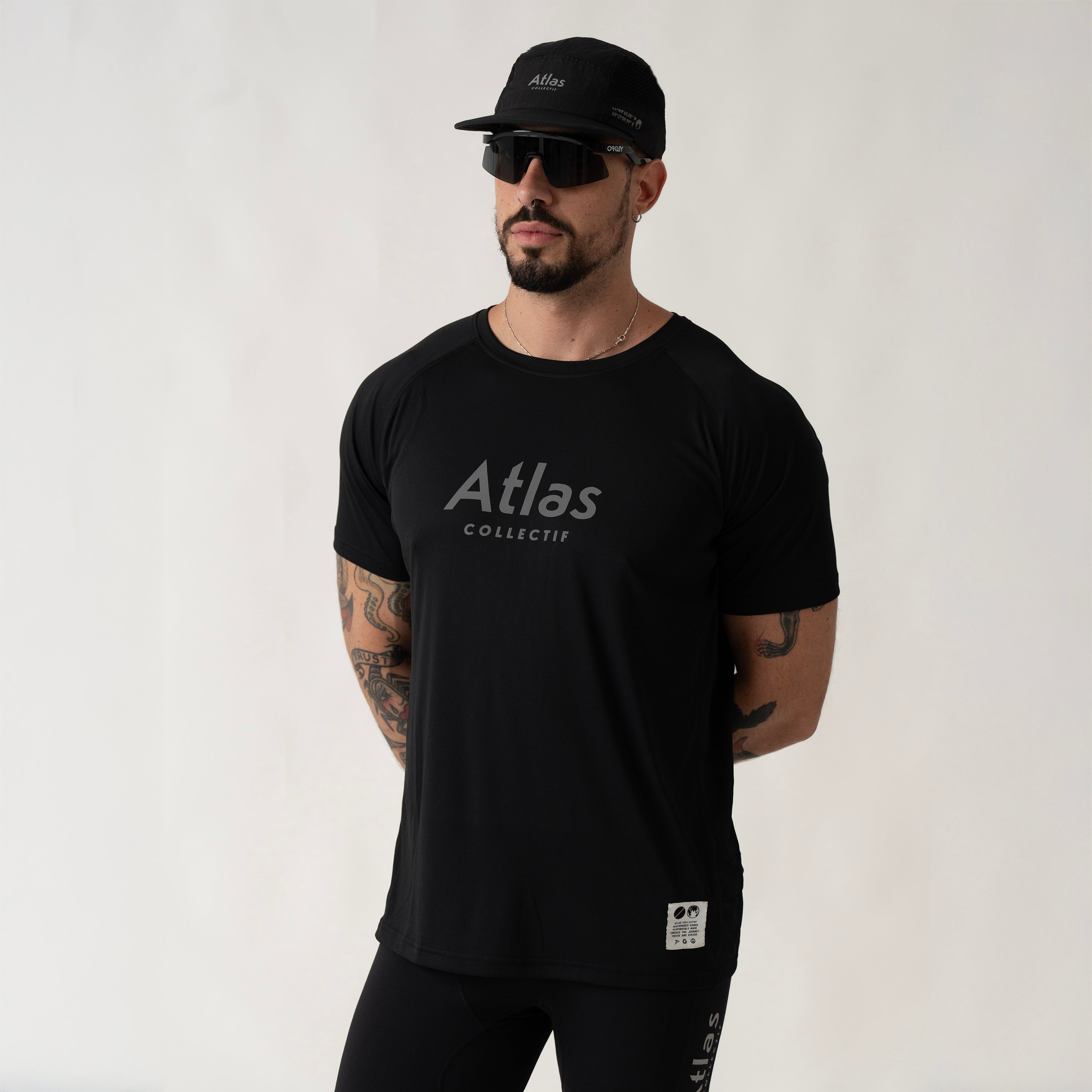 Illumi Trax Running T-Shirt Black