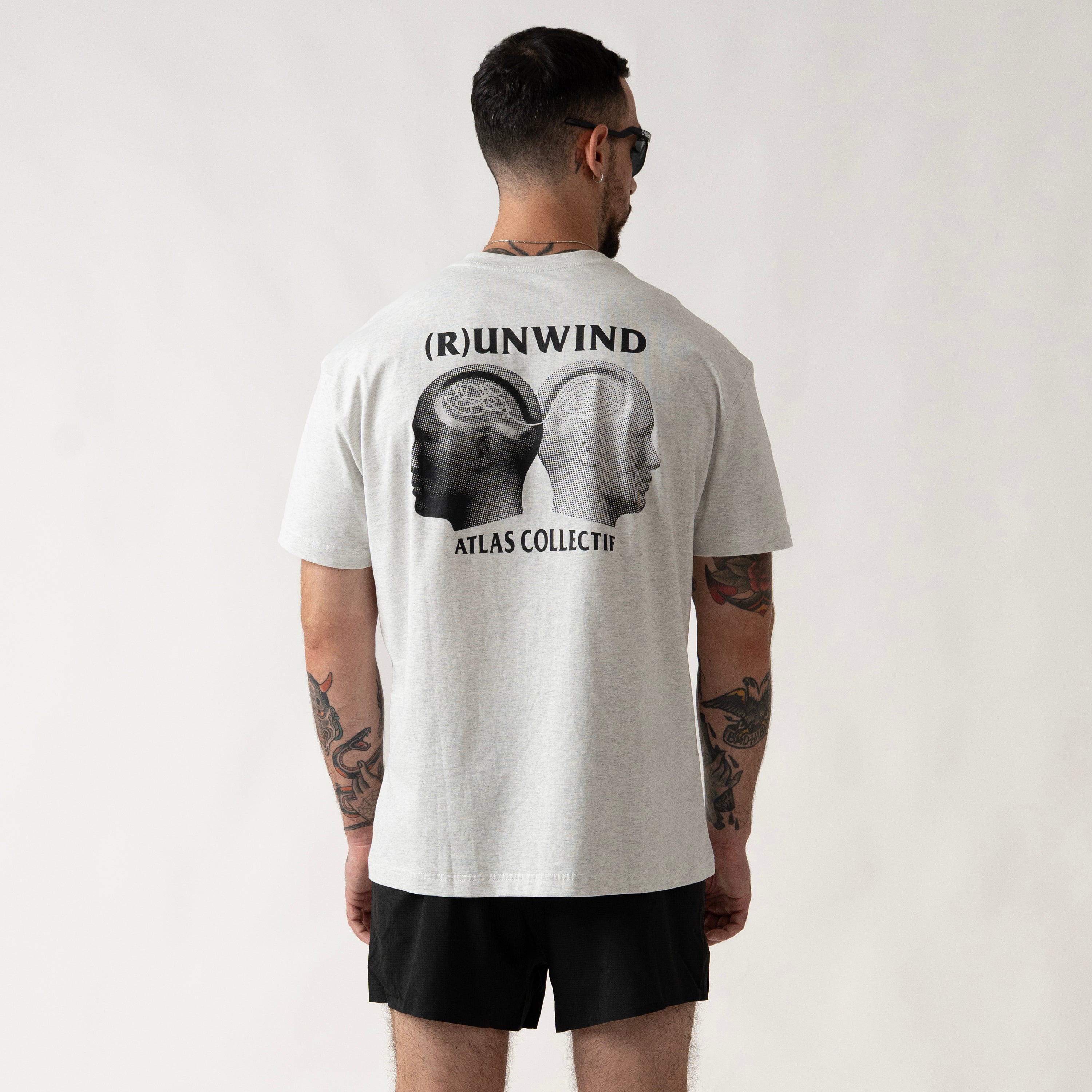 (R)unwind Organic Cotton T-Shirt Heather Grey