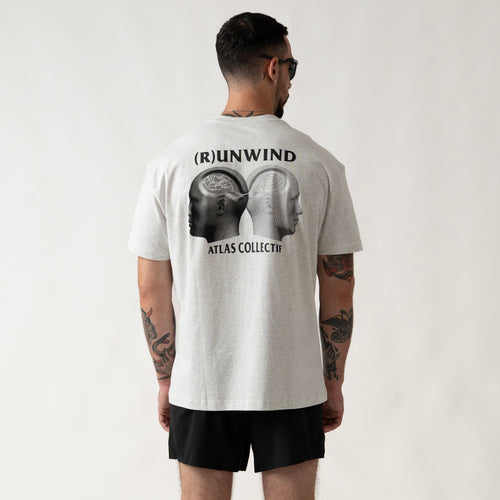 (R)unwind Organic Cotton T-Shirt Heather Grey