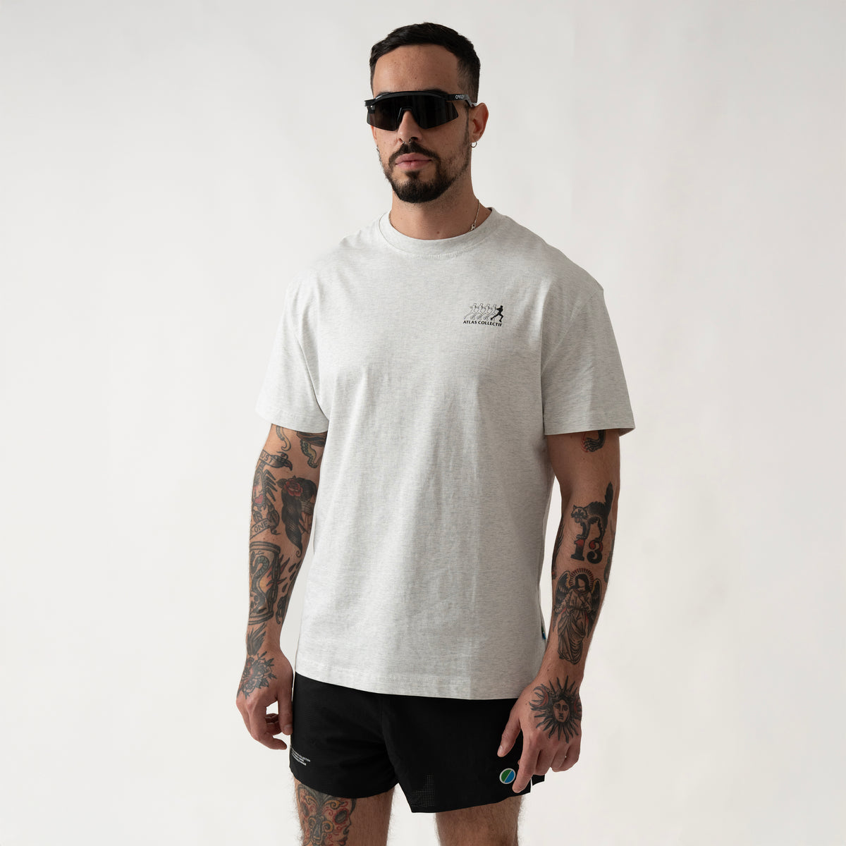 (R)unwind Organic Cotton Tee - Heather Grey