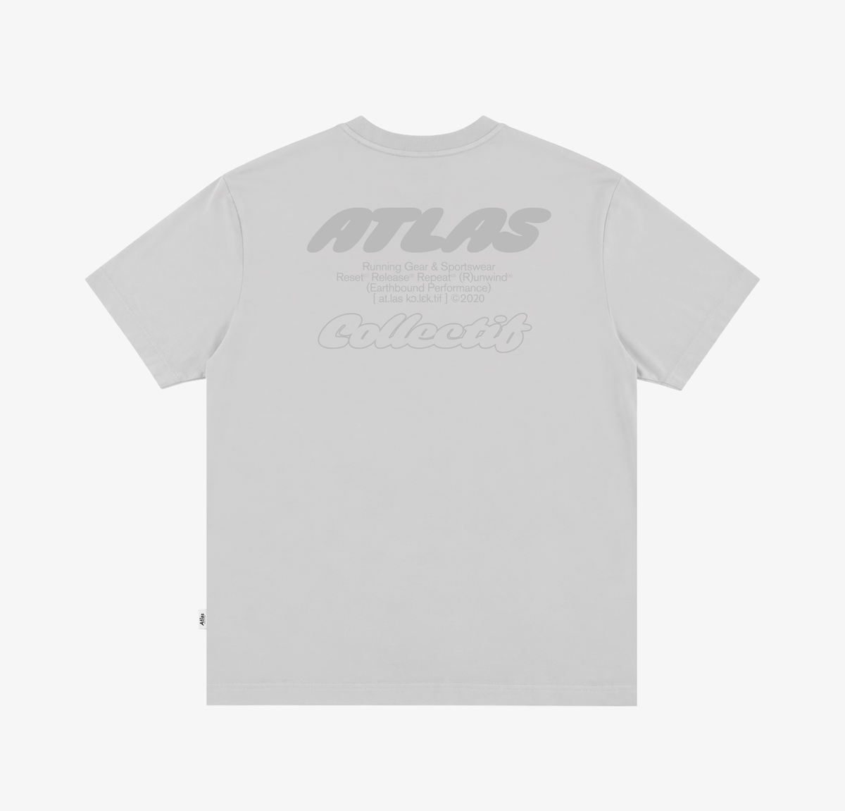 Earthbound Organic Tee Light Grey