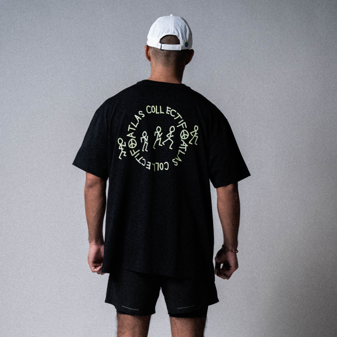 Stride & Quest Organic T-Shirt Black