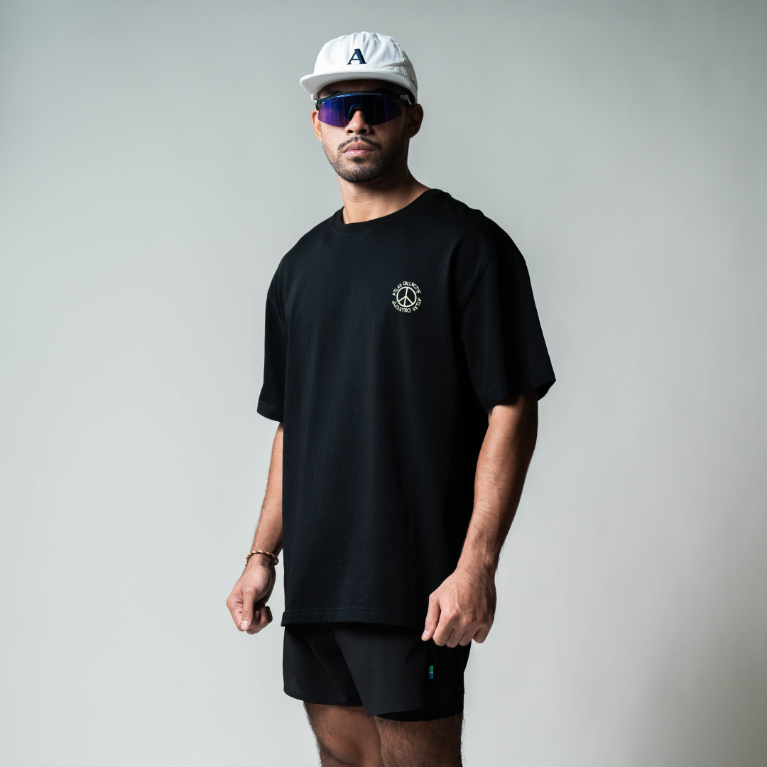 Stride & Quest Organic T-Shirt Black