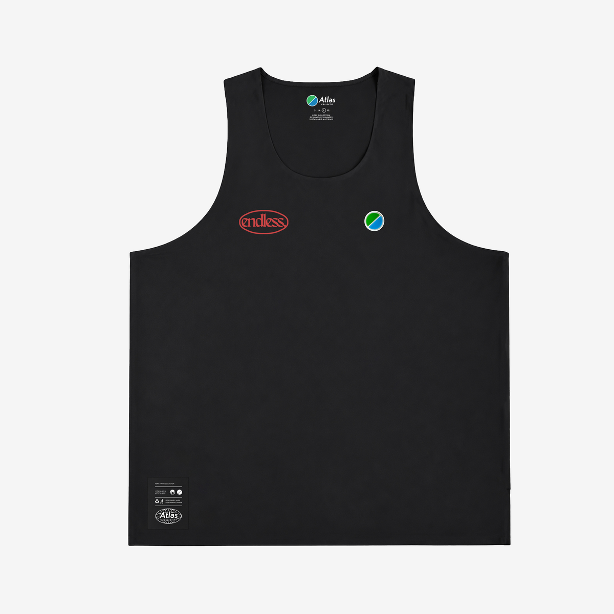ENDLESS Aeria Fortis Race Singlet V2 - Black