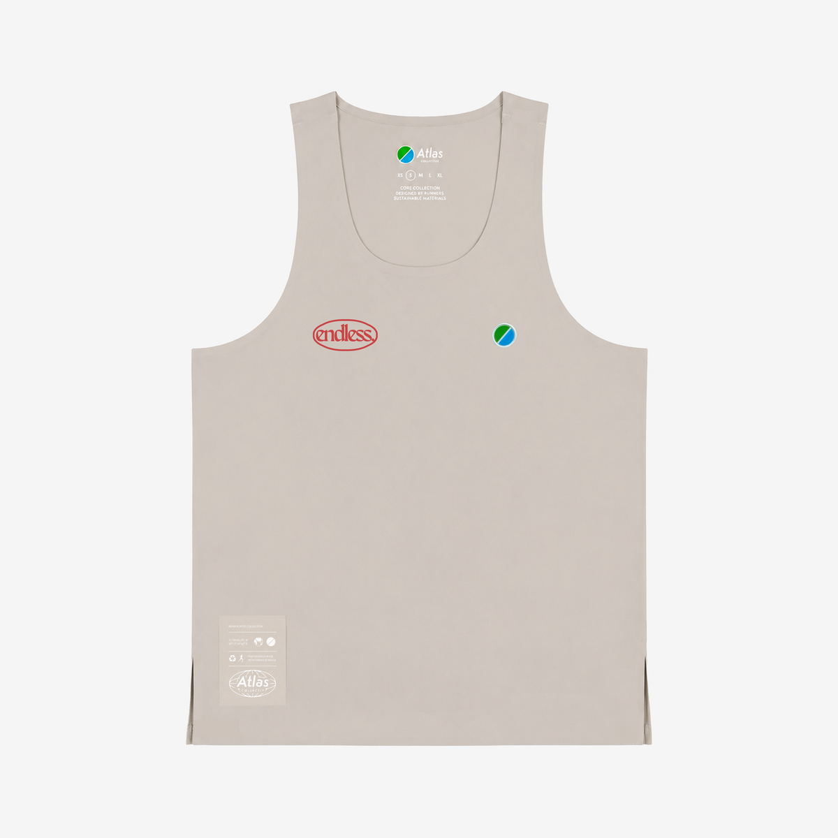 ENDLESS Aeria Fortis WMNS Race Tank V2 - Beige