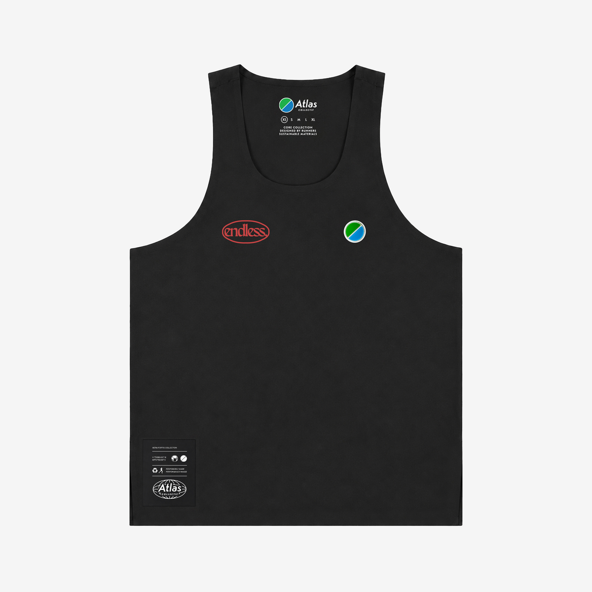 ENDLESS Aeria Fortis WMNS Race Tank V2 - Black