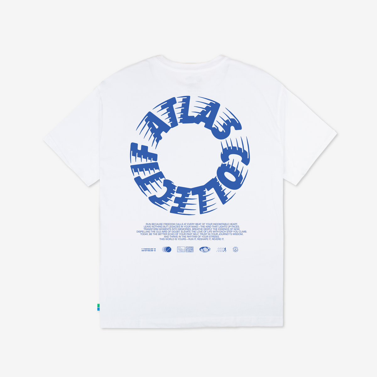 Motion Organic Cotton Tee - White