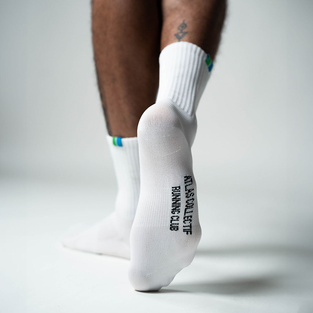 ACRC Minimal Running Socks White