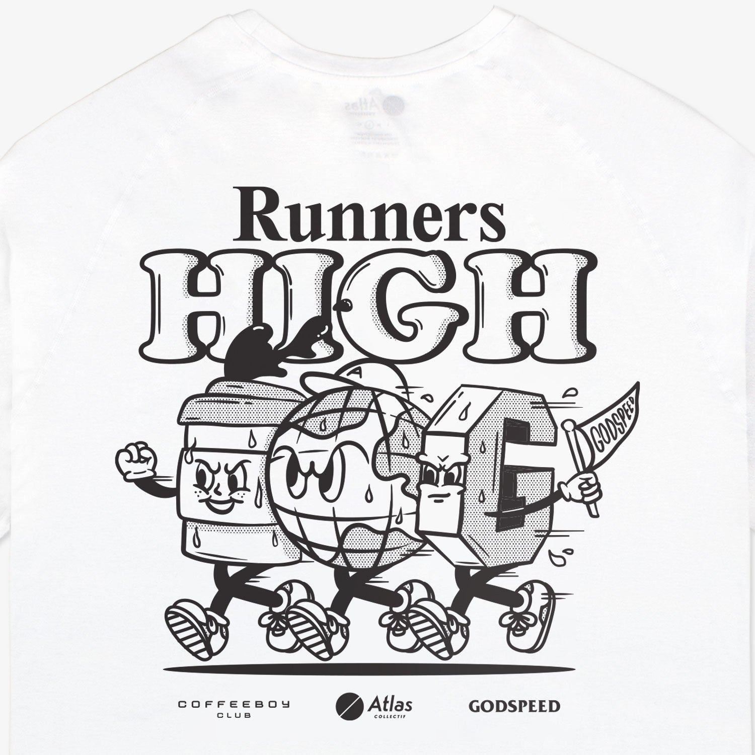 Runners High Bamboo Raglan T-Shirt - Atlas Collectif