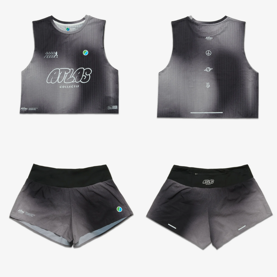 AERIA ULTRA WMNS 4" SHORTS & TEE BUNDLE