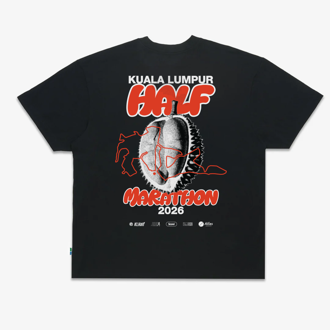 KL Half Durian Tee Black (Pre-Order)