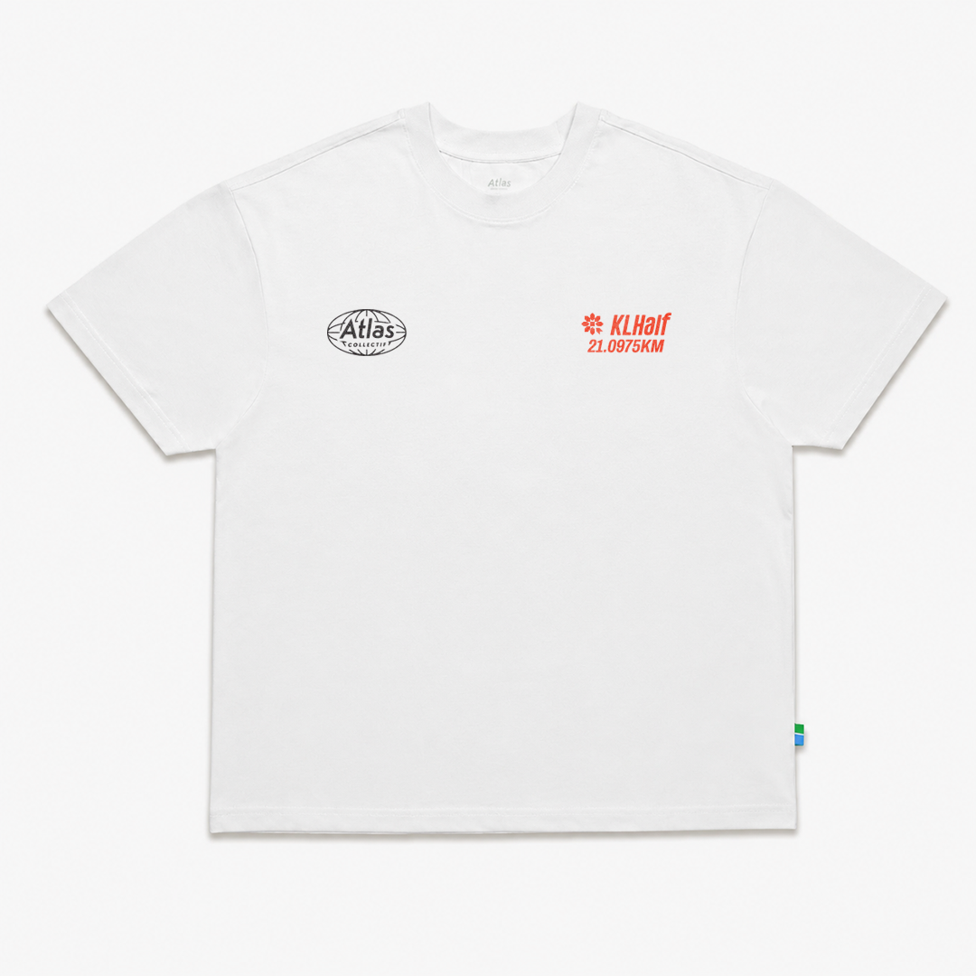 KL Half Durian Tee White (Pre-Order)