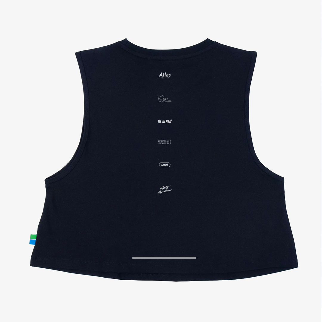 KL Half Kuala Lumpur Running WMNS Crop Black (Pre-Order)