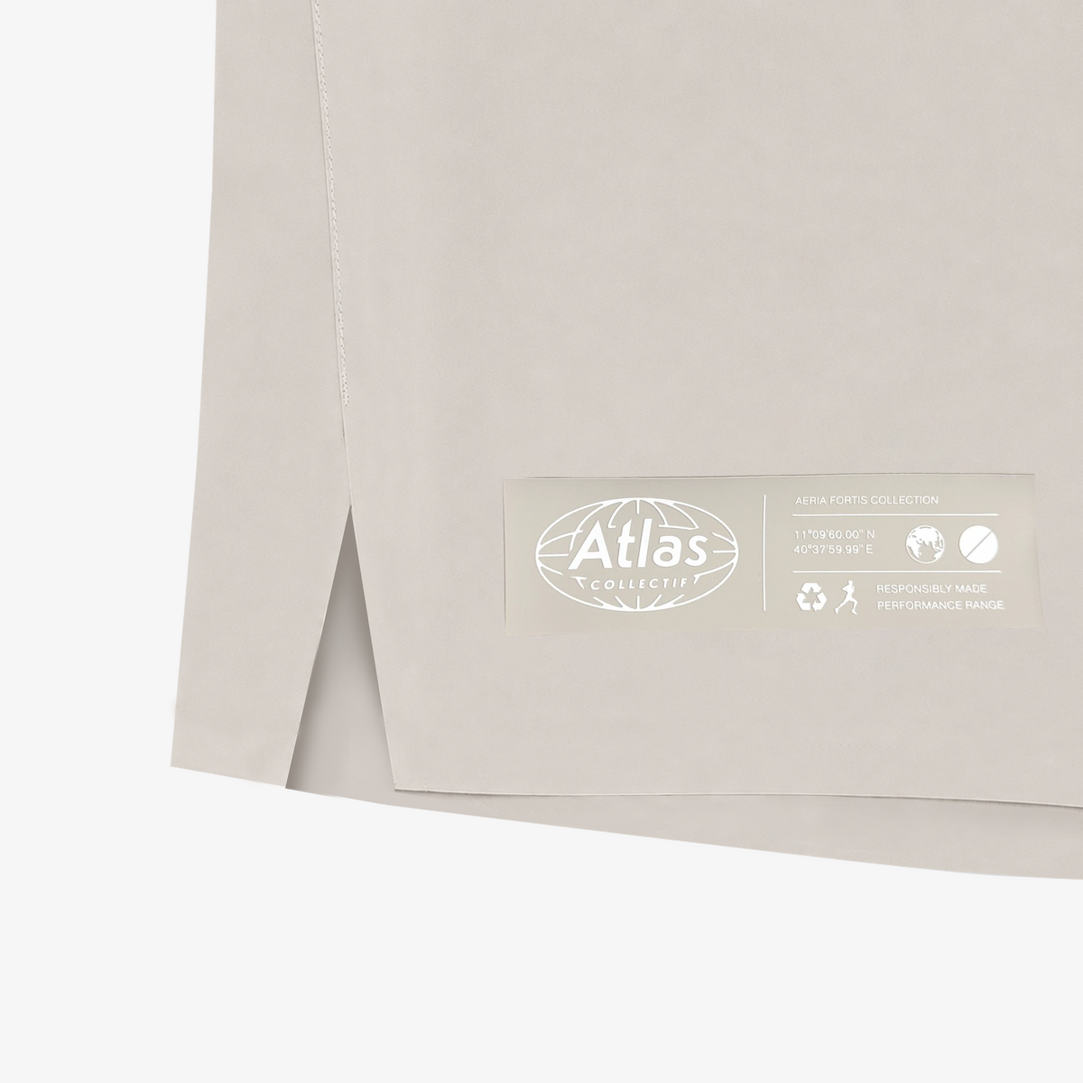 Aeria Fortis Race 4” Run Shorts V2 - Beige