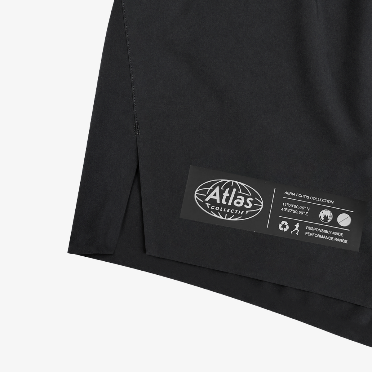 Aeria Fortis Race 4” Run Shorts V2 - Black