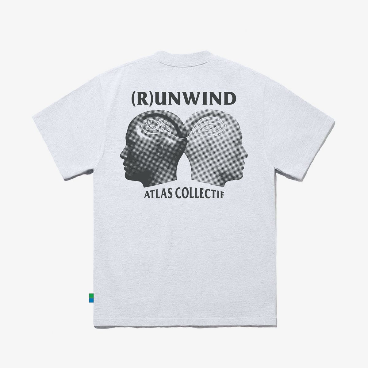 R)unwind Organic Cotton Tee - Heather Grey – Atlas Collectif