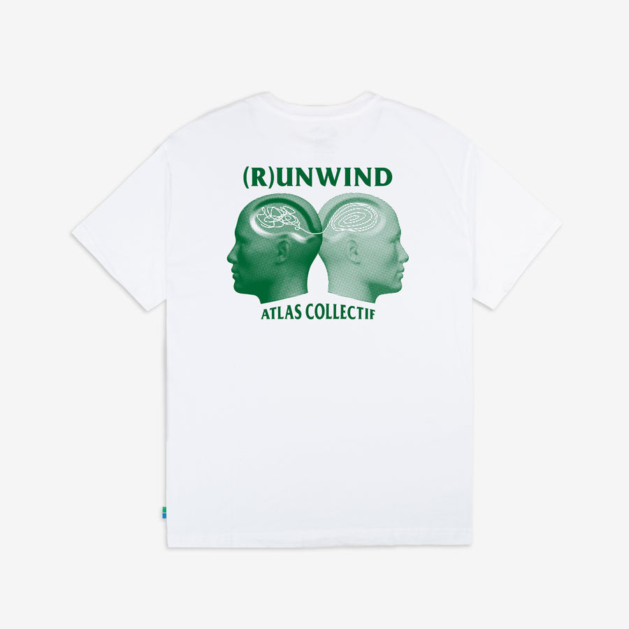 (R)unwind Organic Cotton Tee - White
