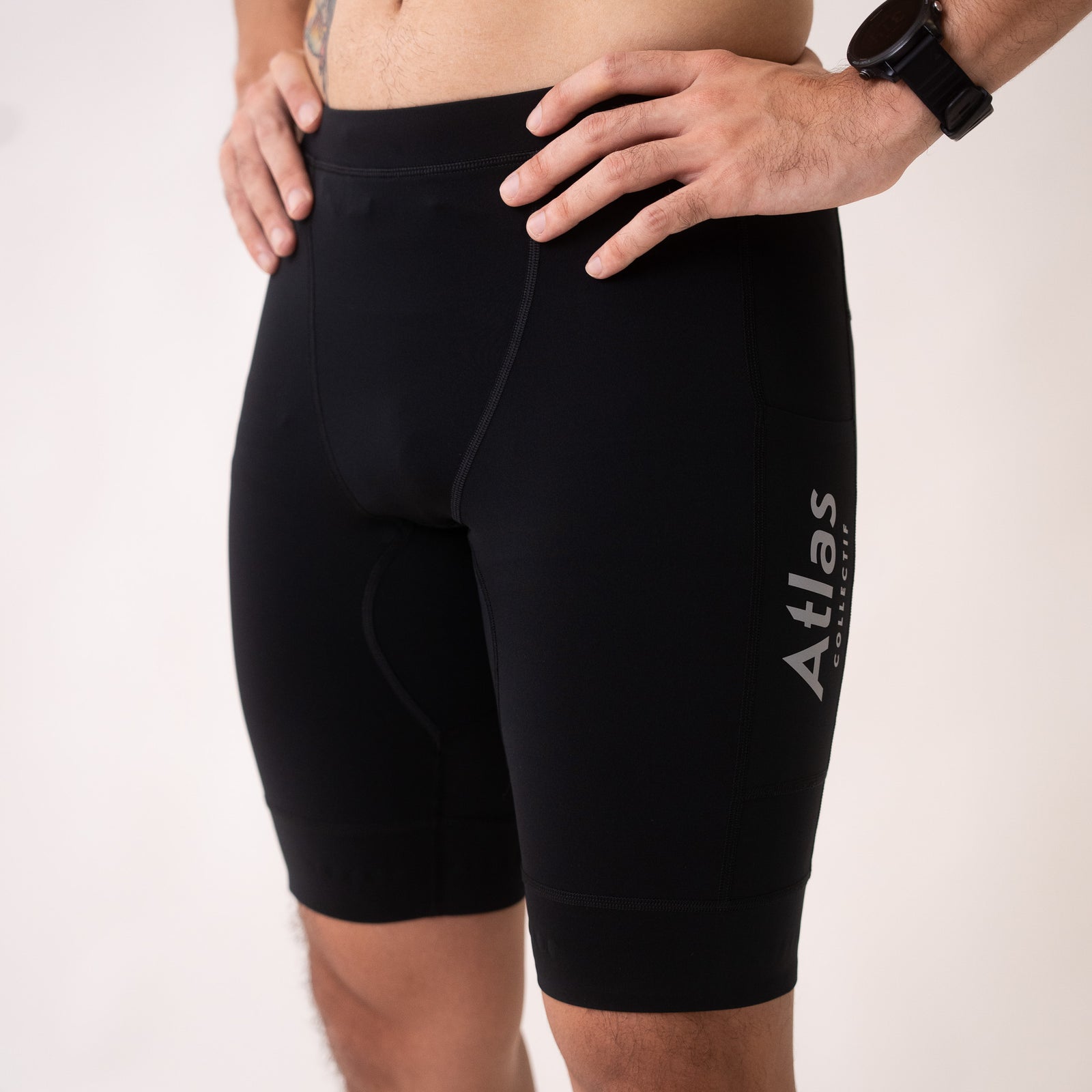 Illumi Trax V2 Running Half Tights Black