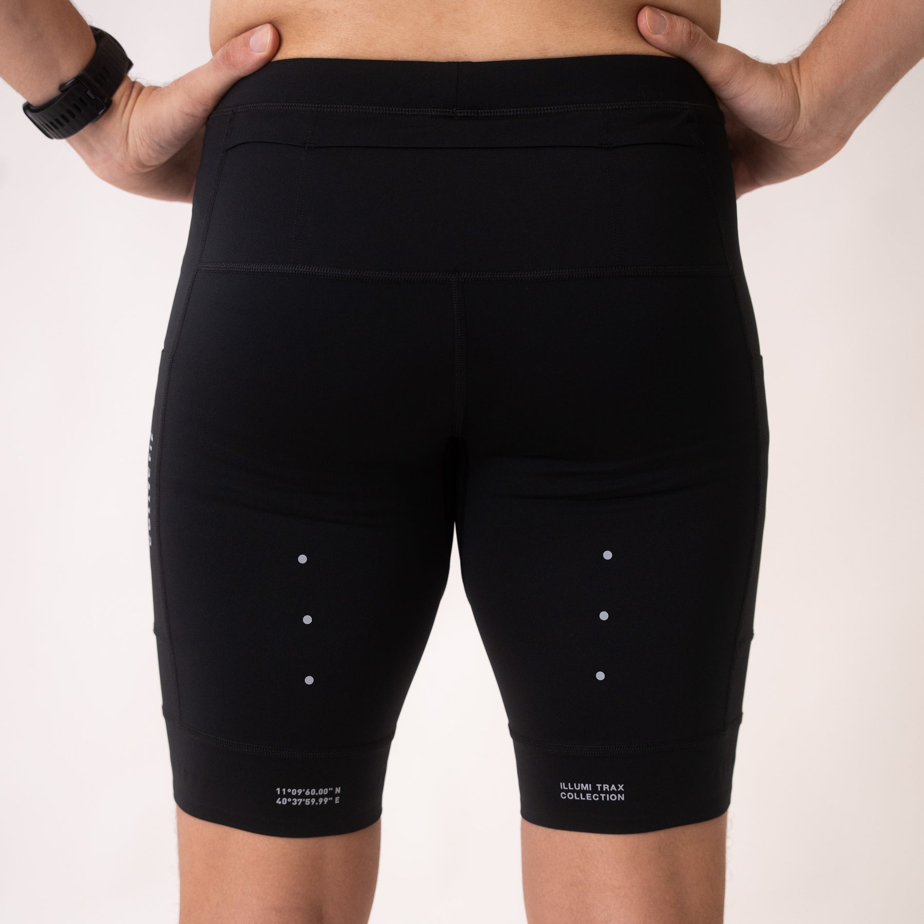 Illumi Trax V2 Running Half Tights Black