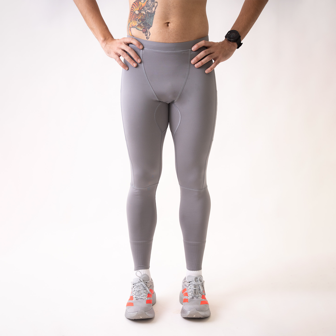 Illumi Trax V2 Running Full Tights Grey