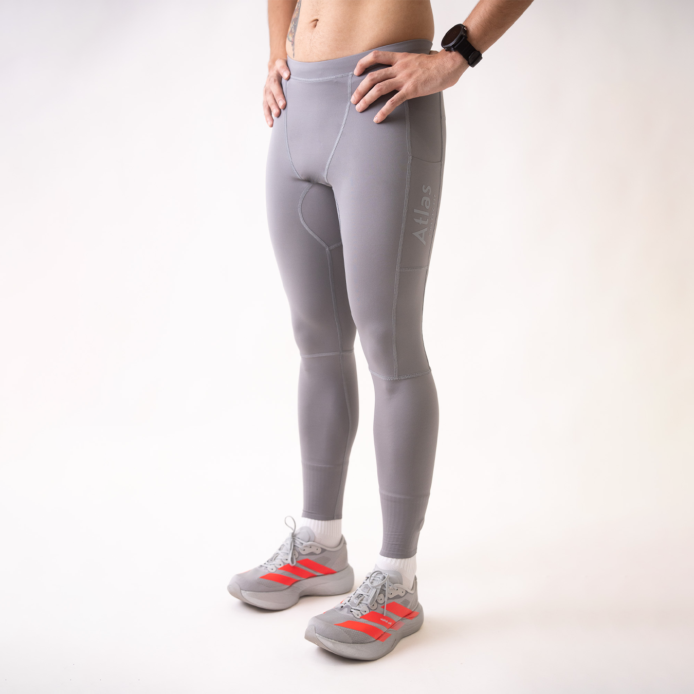 Illumi Trax V2 Running Full Tights Grey