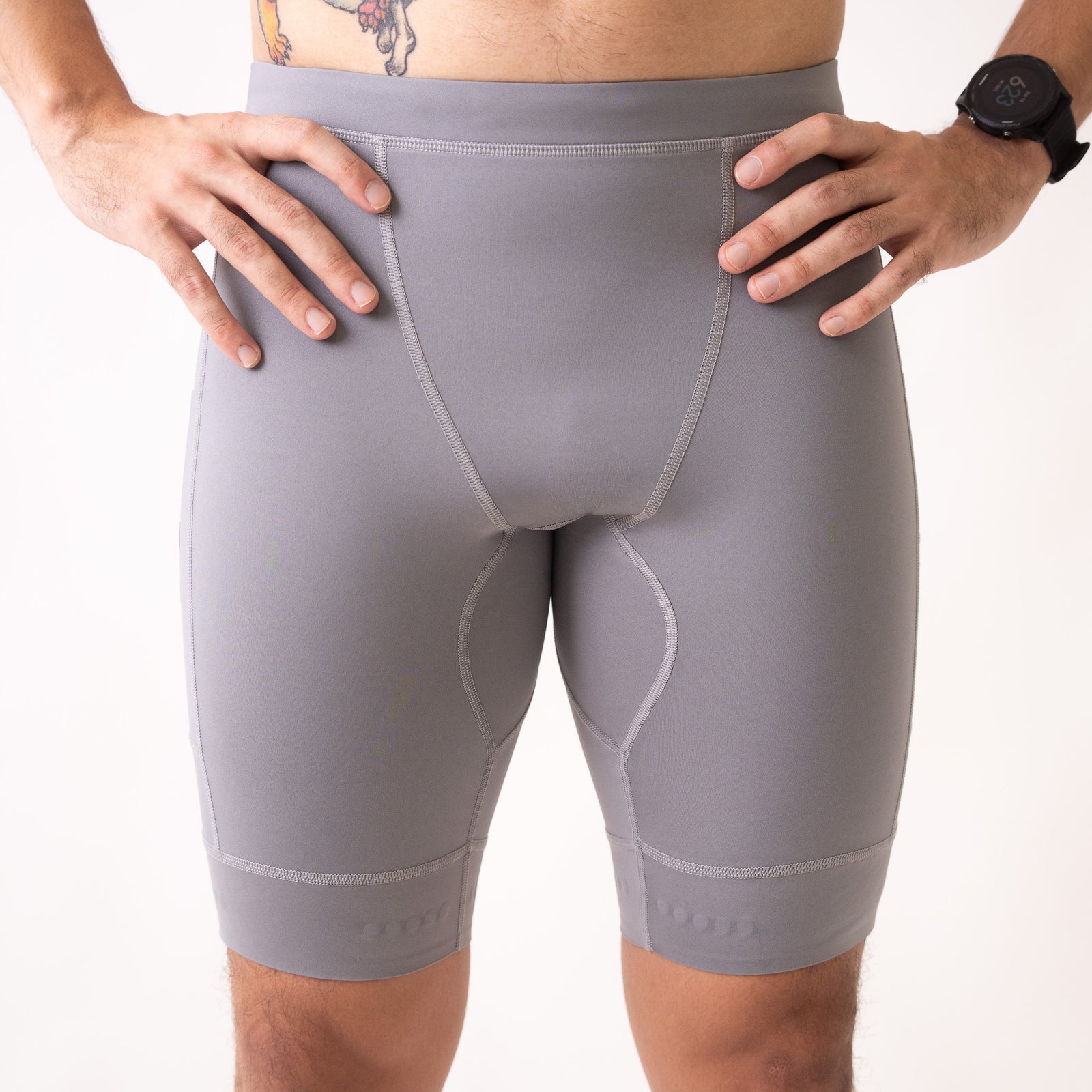 Illumi Trax V2 Running Half Tights Grey