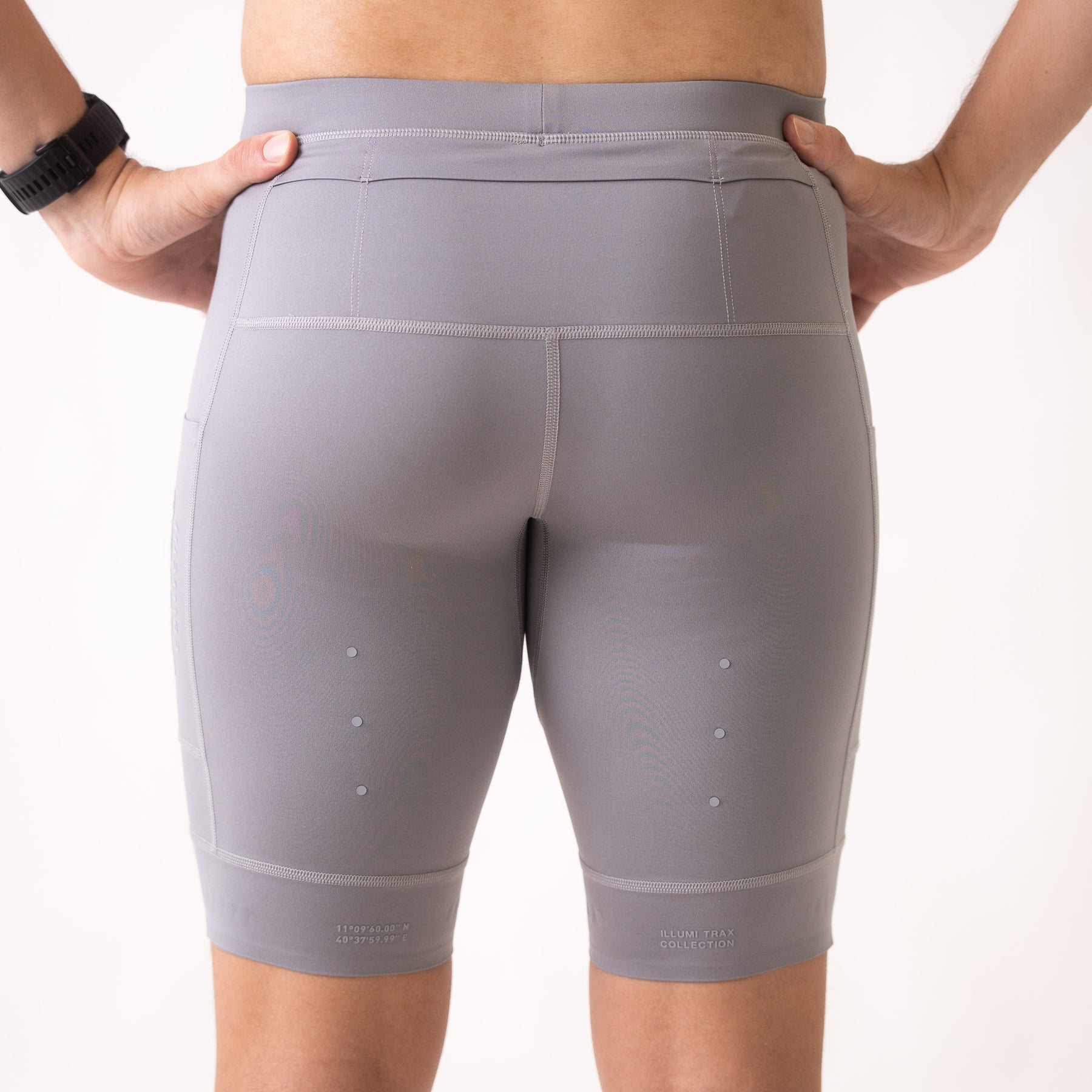 Illumi Trax V2 Running Half Tights Grey