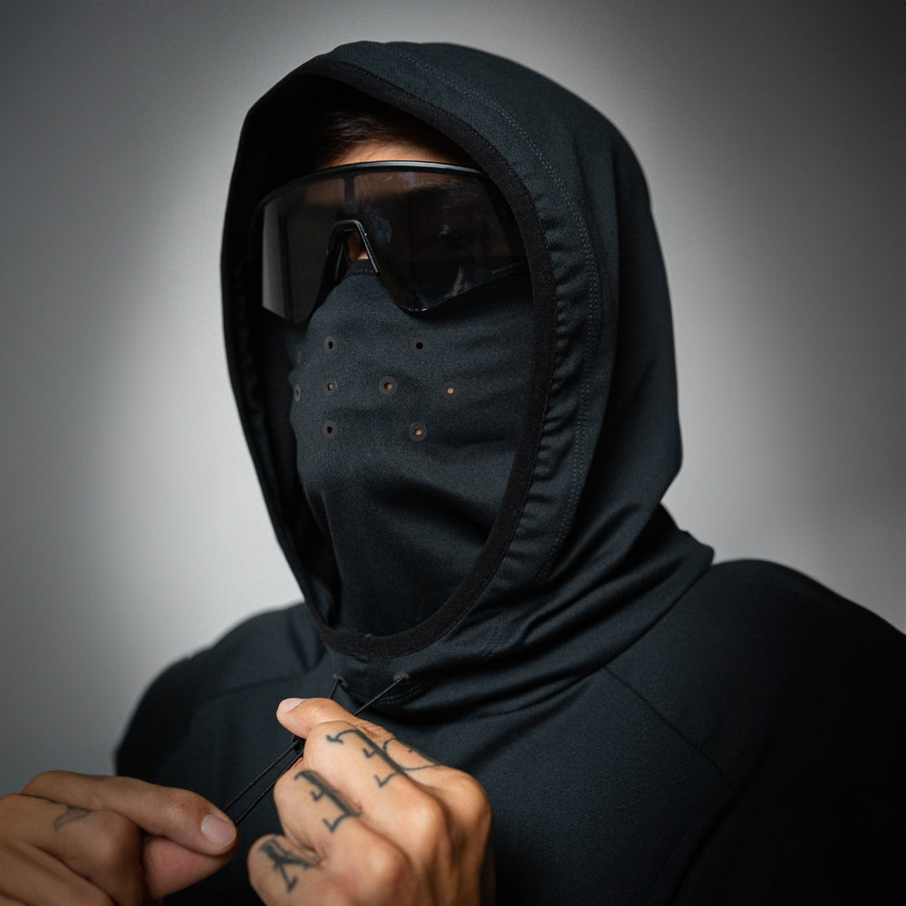 Illumi Trax Performance Balaclava Hoodie - Black