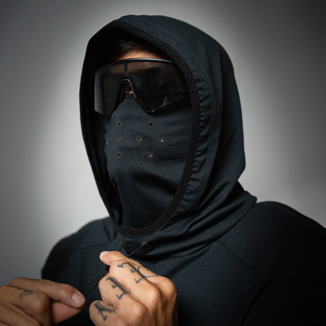 Balaclava face mask and hood