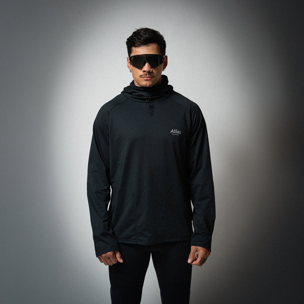 Illumi Trax Performance Balaclava Hoodie - Black
