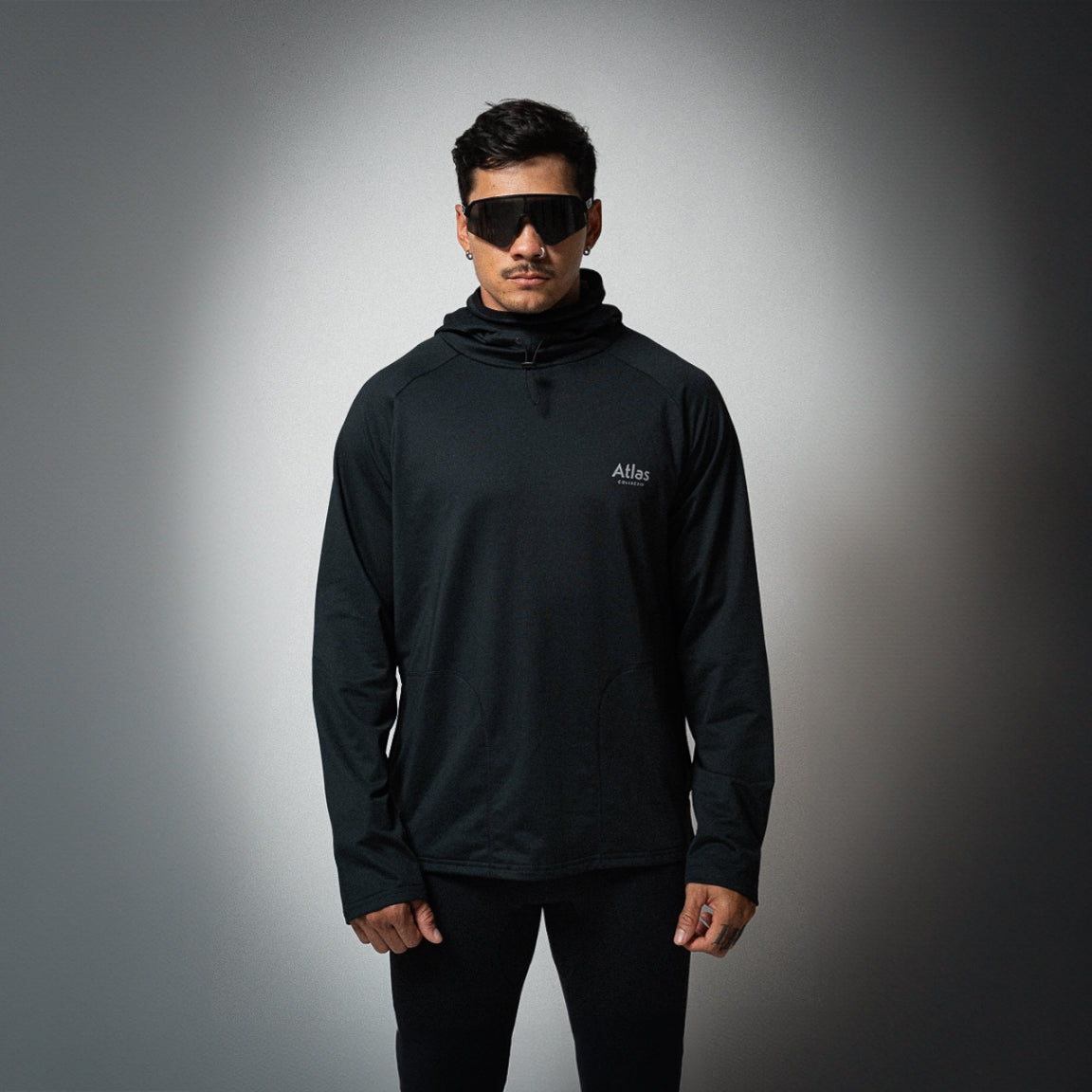 Illumi Trax Running Balaclava Hoodie Black