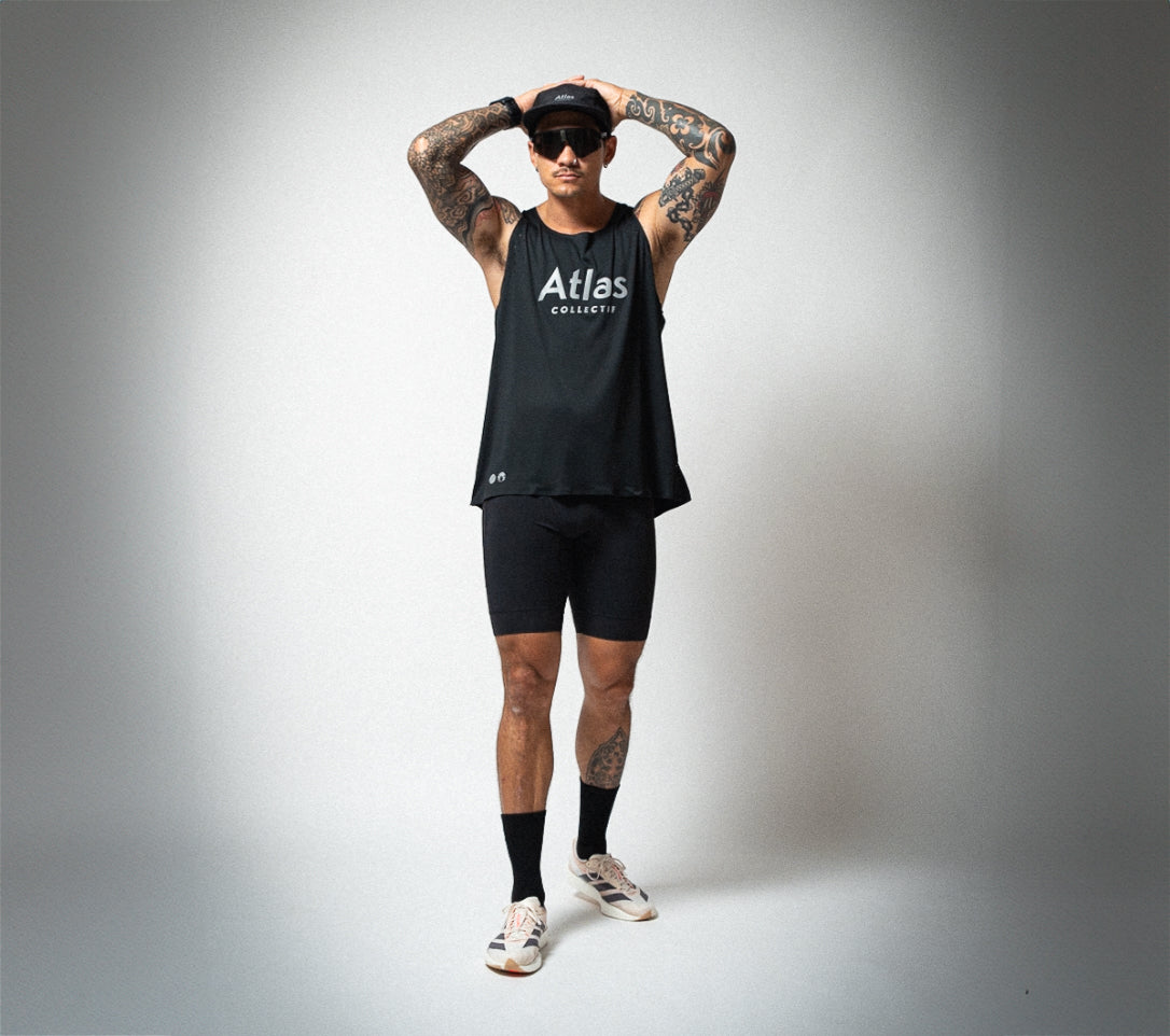 Illumi Trax Half Running Tights Black