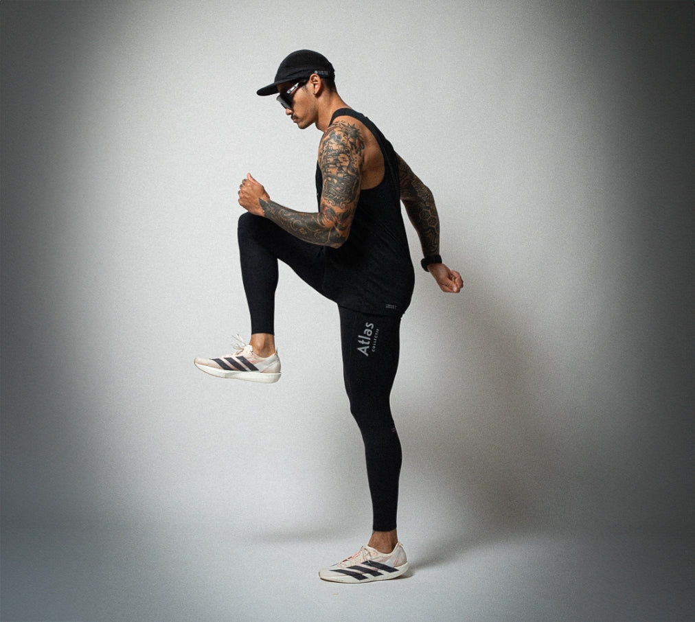 Illumi Trax Full Running Tights Black