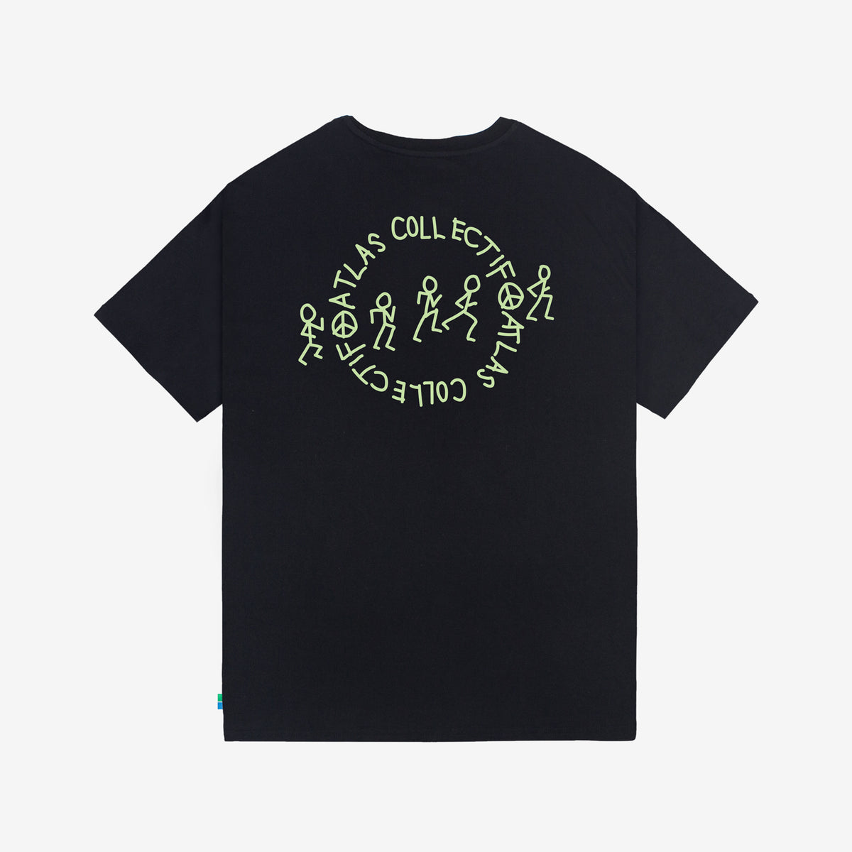Stride & Quest Organic Cotton Tee - Black